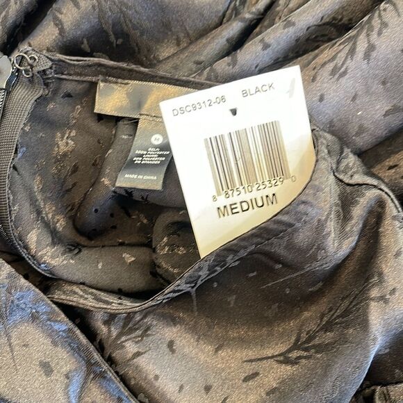 AQUA Cutout O Ring Midriff Dress Size Medium - Picture 8 of 8